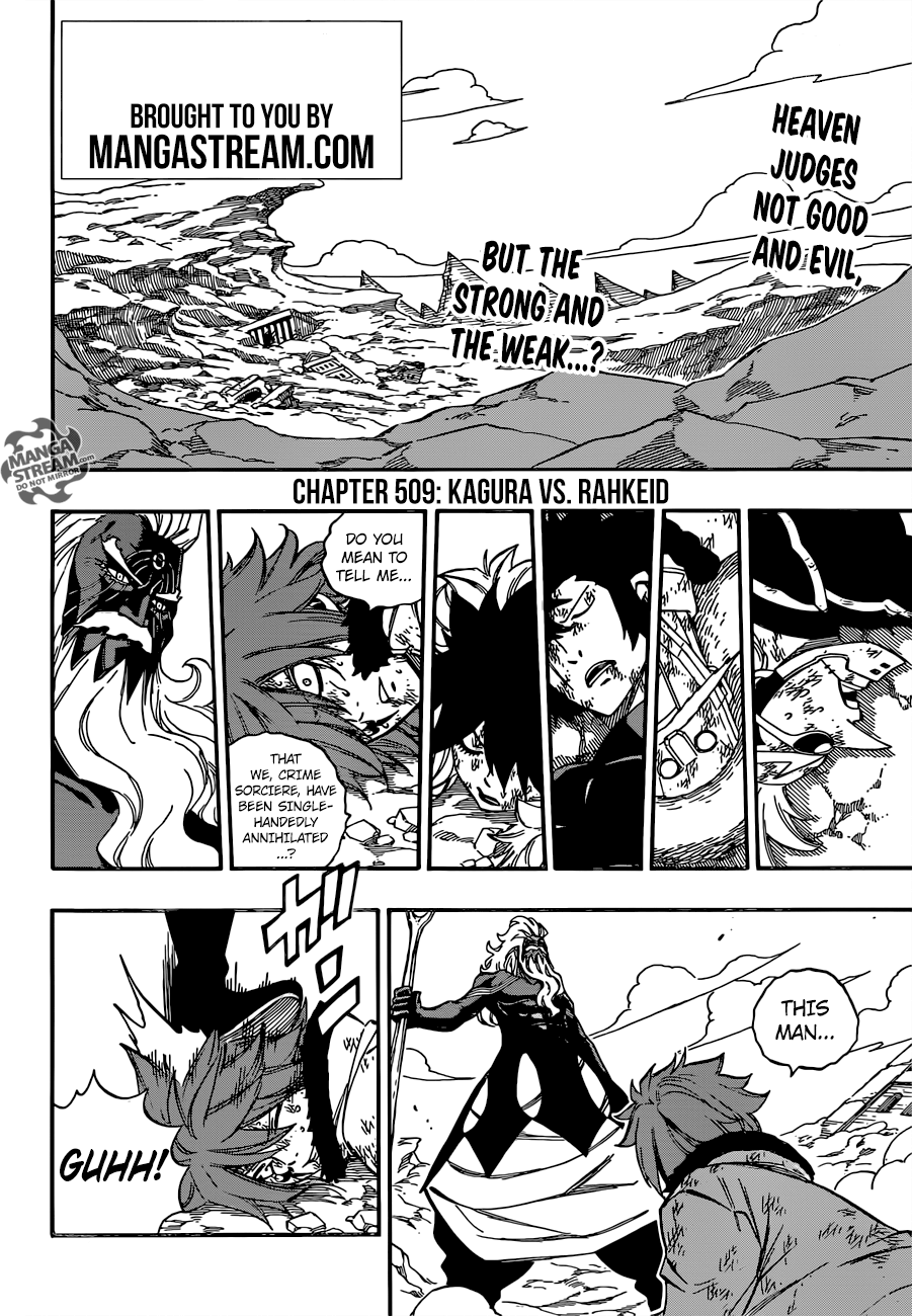 Fairy Tail Chapter 509 5